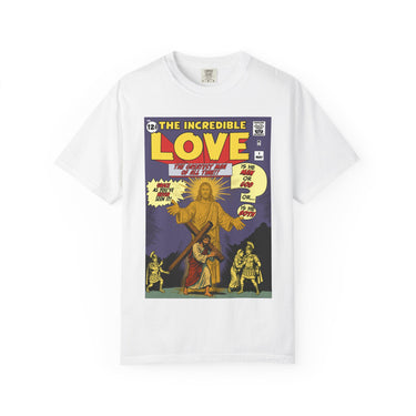 The Incredible Love - Silver Age Comic Christian Tee